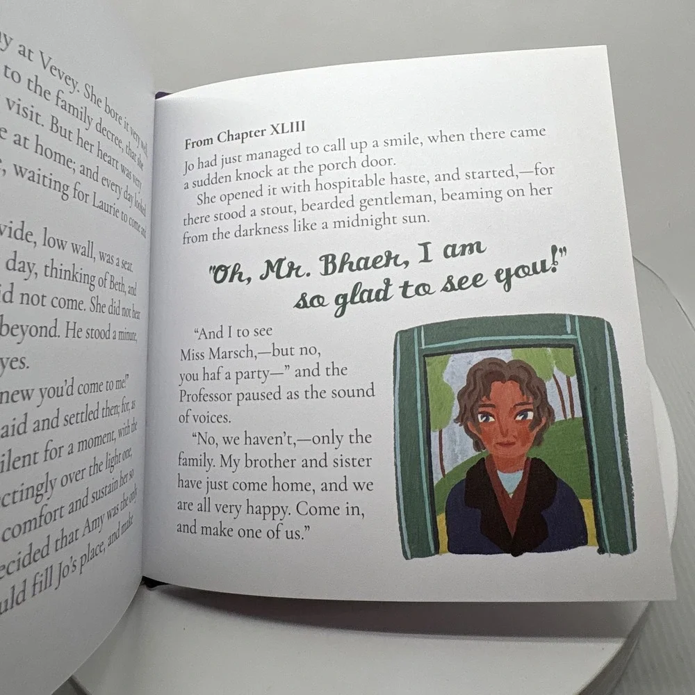 Classic Moments From Little Women Book Excerpts Louisa May Alcott Ice House Book
